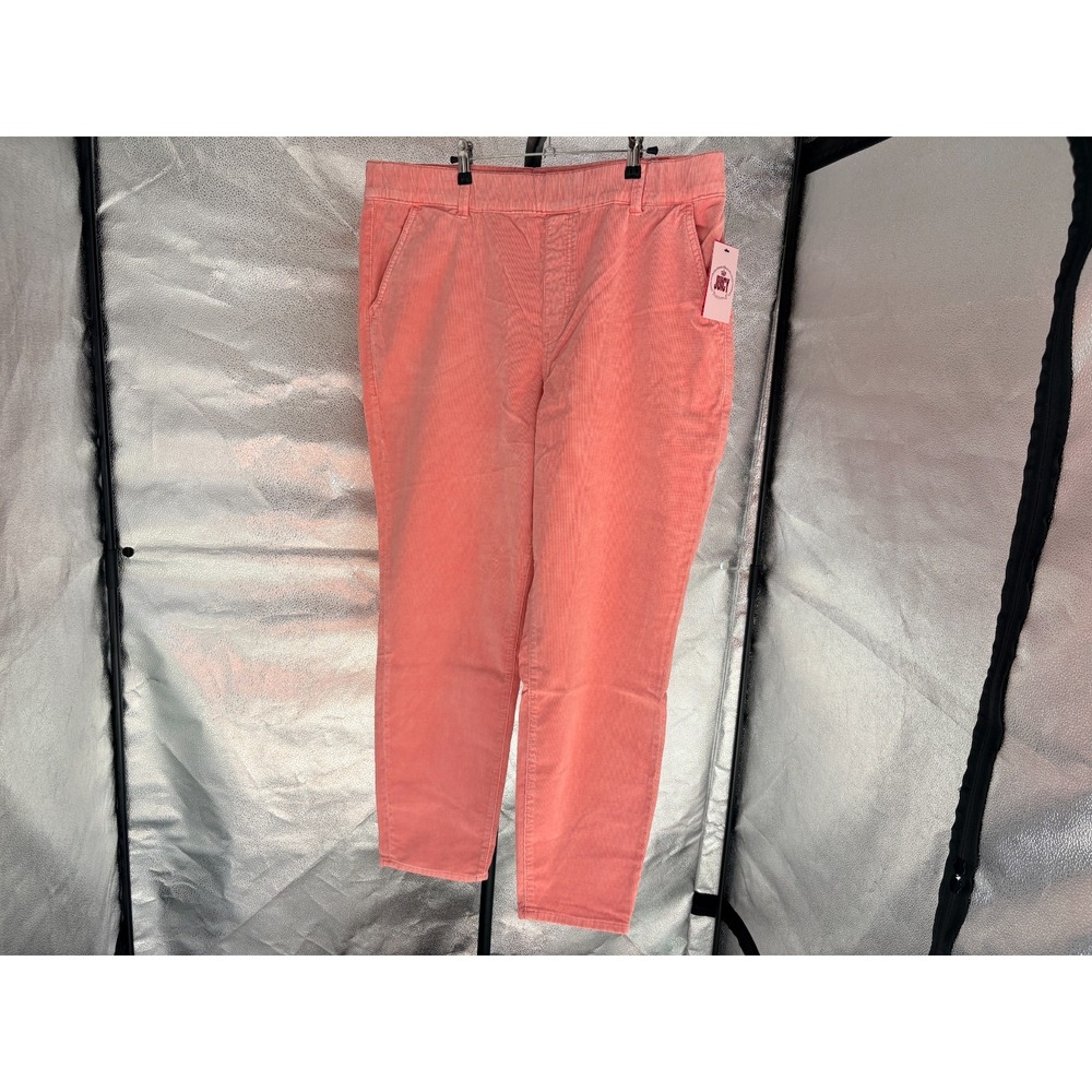 Juicy Couture California Skinny Corduroy Pants Pink Sz 18W NWT